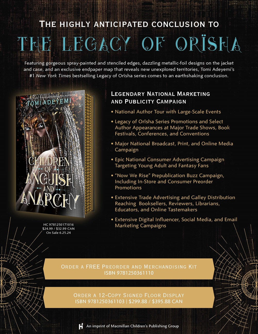 Children of Anguish and Anarchy (Legacy of Orisha, 3)