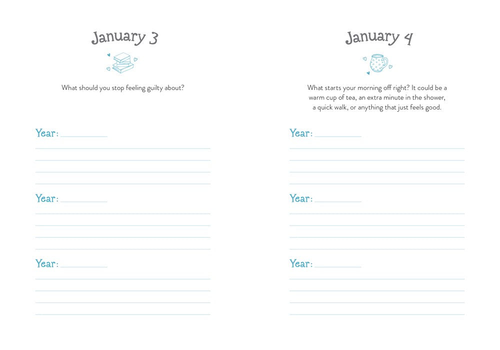 One Question a Day for Self-Care: A Three-Year Journal