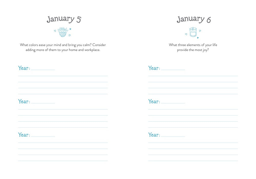 One Question a Day for Self-Care: A Three-Year Journal