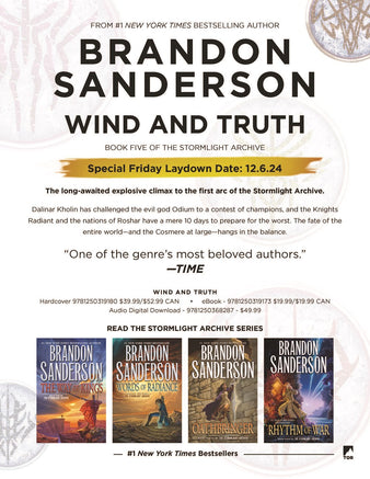 Wind and Truth: Book Five of the Stormlight Archive