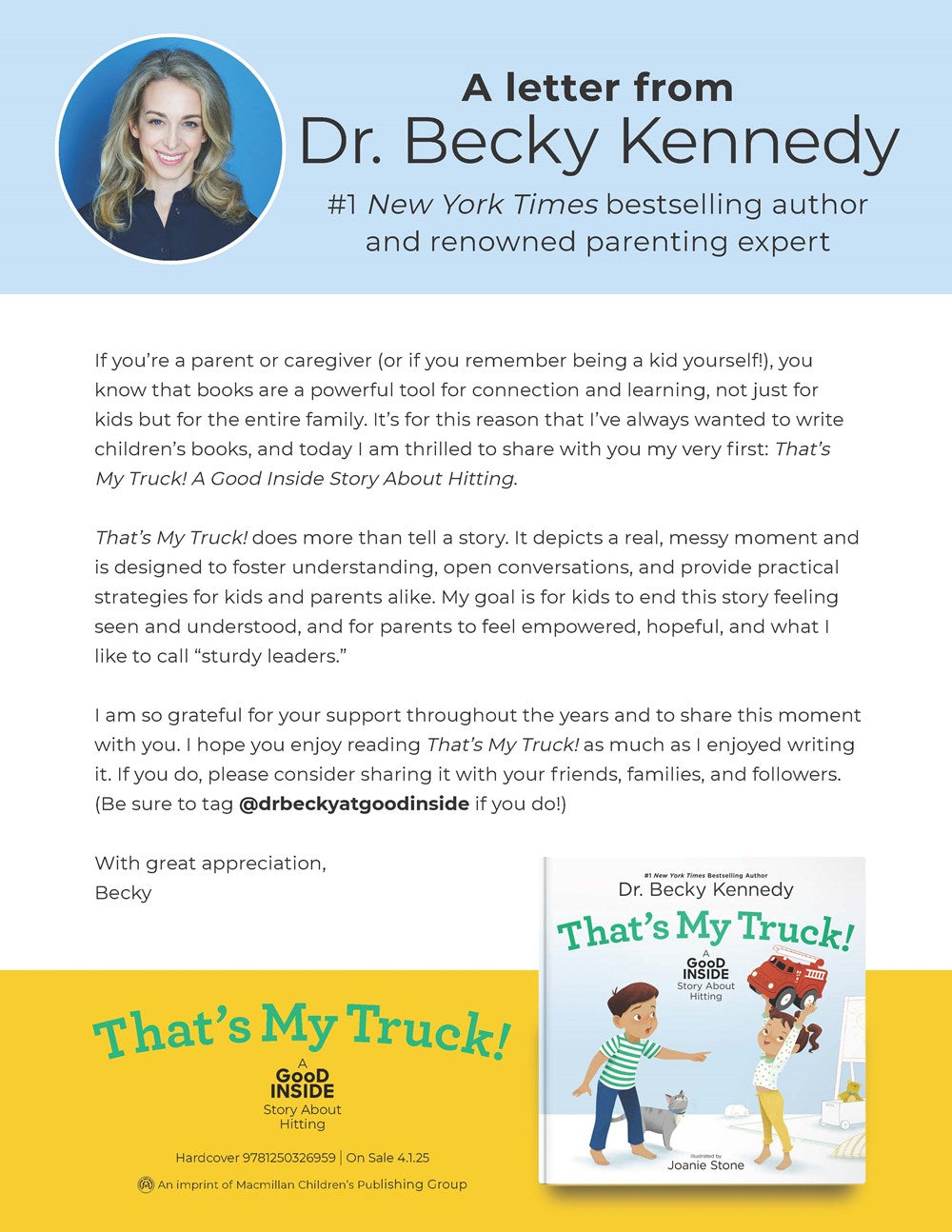 That's My Truck!: A Good Inside Story About Hitting