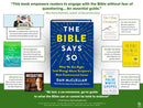 The Bible Says So: What We Get Right (and Wrong) About Scripture's Most Controversial Issues