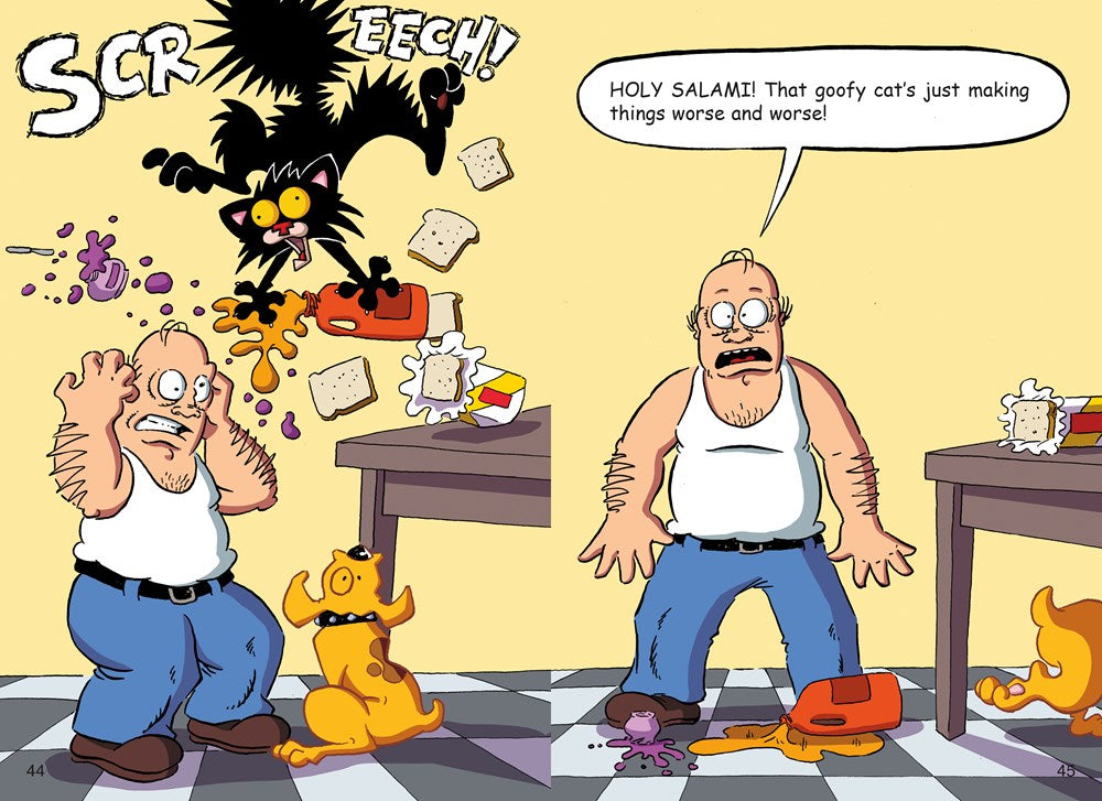 Bad Kitty vs the Babysitter (full-color edition)