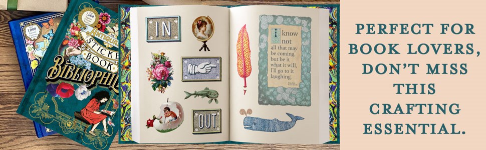 The Antiquarian Sticker Book: Bibliophilia