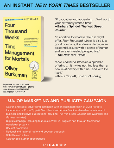 Four Thousand Weeks