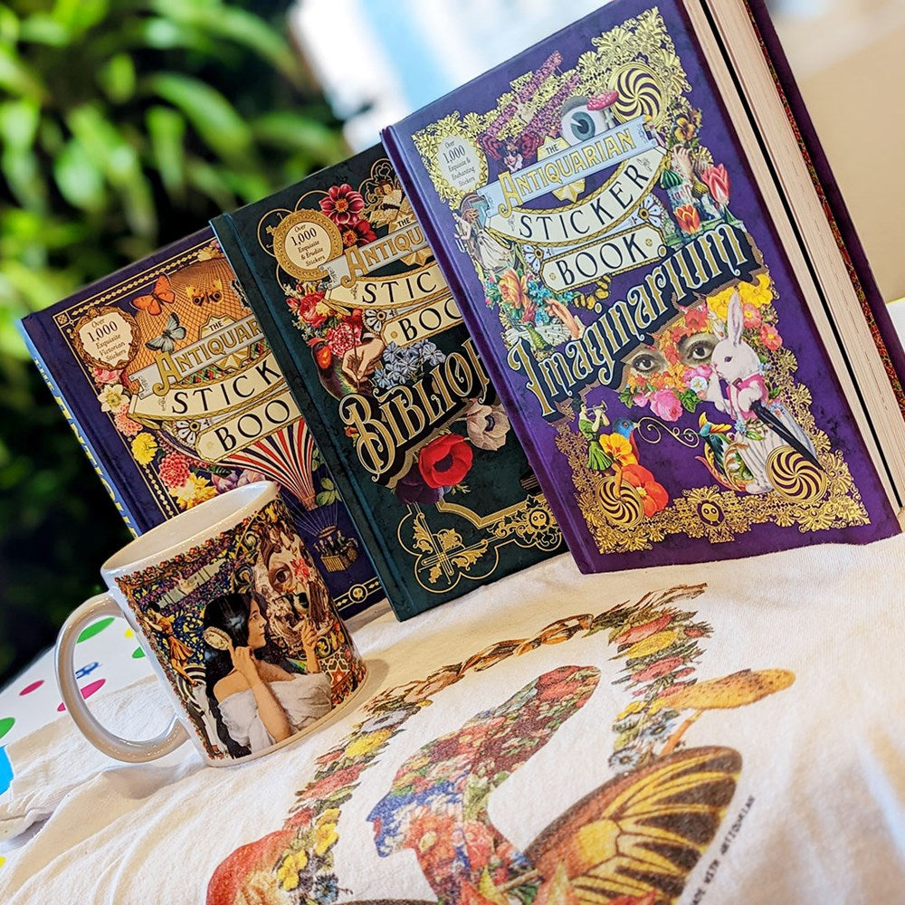 The Antiquarian Sticker Book: Imaginarium: Over 1,000 Exquisite & Enchanting Stickers