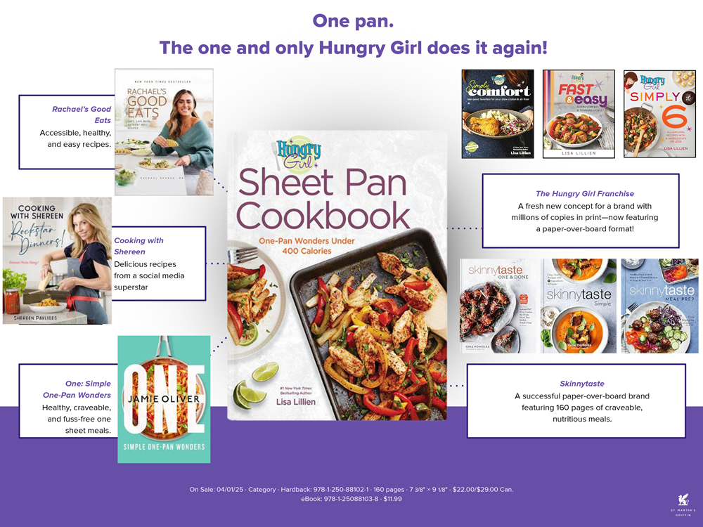 Hungry Girl Sheet Pan Cookbook: One-Pan Wonders Under 400 Calories