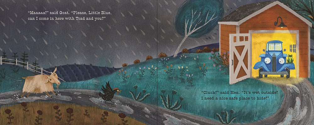 Good Night, Little Blue Truck: A Gentle Bedtime Farm Story About Friendship for Children (Ages 4-8)