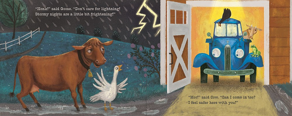 Good Night, Little Blue Truck: A Gentle Bedtime Farm Story About Friendship for Children (Ages 4-8)