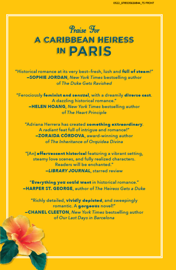 A Caribbean Heiress in Paris: A Historical Romance (Las Leonas, 1)