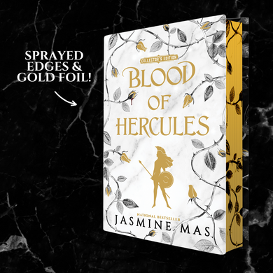 Blood of Hercules Collector's Edition: A Dark Romantasy of Greek Mythology, Enemies to Lovers, for Fans of Spicy BookTok Reads with Gold Sprayed Edges (Villains of Lore, 1)