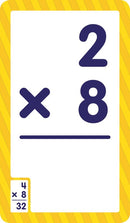 Flash Cards: Multiplication 0 - 12