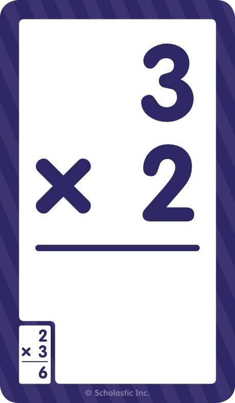 Flash Cards: Multiplication 0 - 12