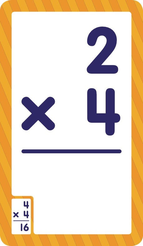 Flash Cards: Multiplication 0 - 12