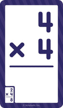 Flash Cards: Multiplication 0 - 12