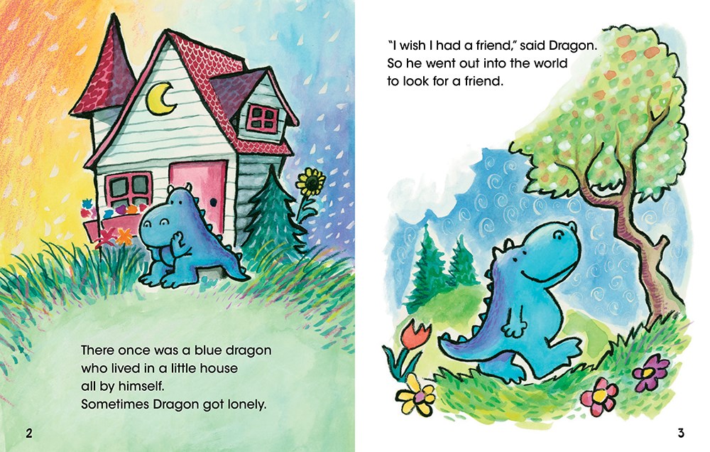 A Friend for Dragon: An Acorn Book (Dragon #1): From the Creator of Dog Man (1)