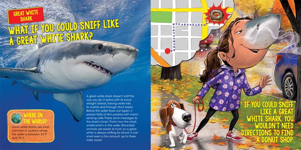 What If You Could Sniff Like a Shark?: Explore the Superpowers of Ocean Animals