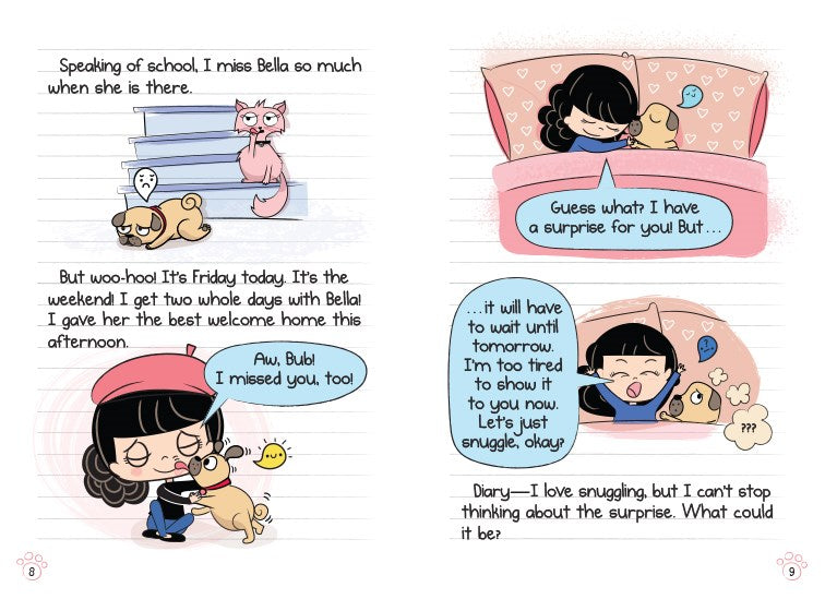 Pug's Snow Day: A Branches Book (Diary of a Pug #2)