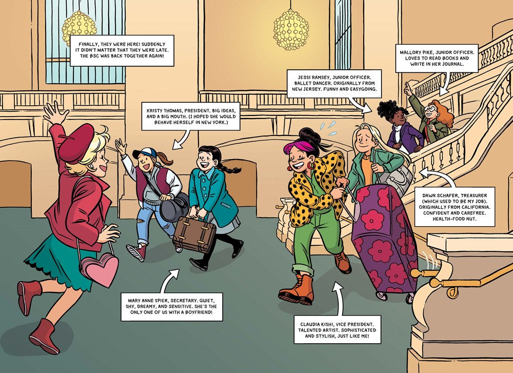 Stacey's Mistake: A Graphic Novel (The Baby-Sitters Club #14) (The Baby-Sitters Club Graphix)