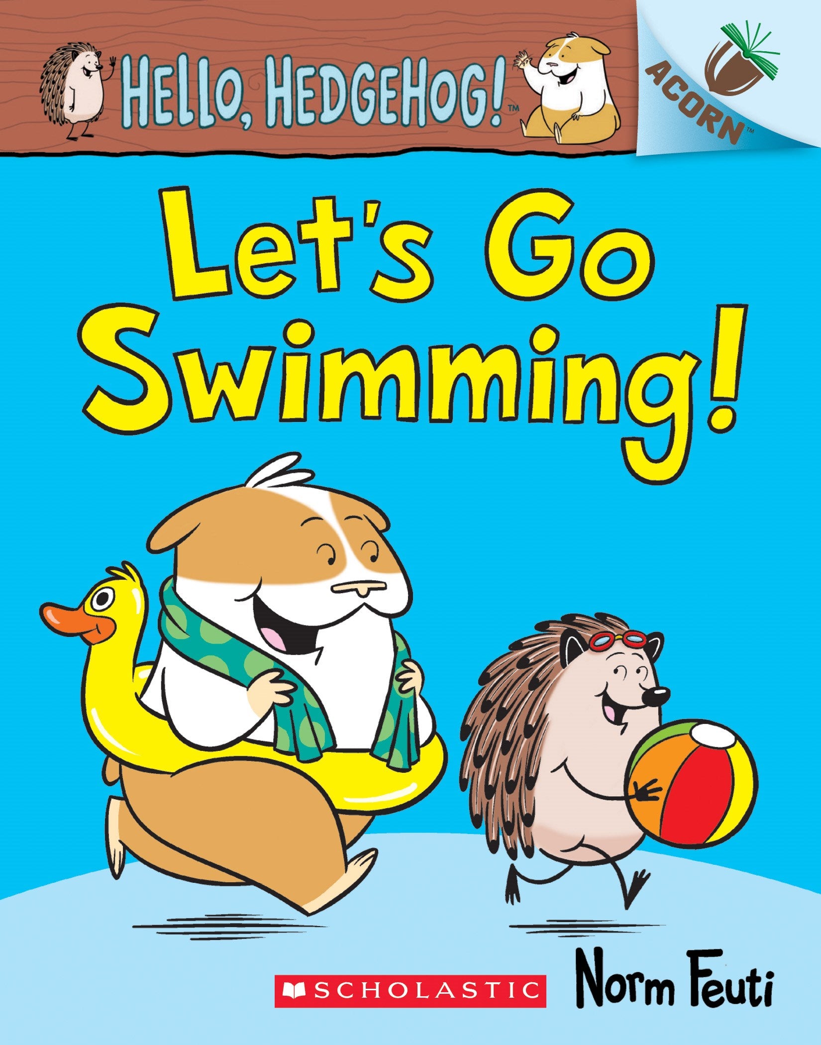 Let's Go Swimming!: An Acorn Book (Hello, Hedgehog! #4)