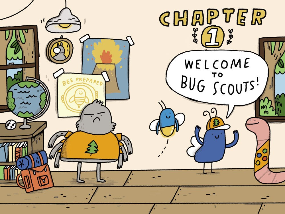 Out in the Wild!: A Graphix Chapters Book (Bug Scouts #1)