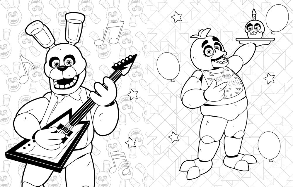 Five Nights at Freddy's Official Coloring Book: An AFK Book | The Perfect Stocking Stuffer!