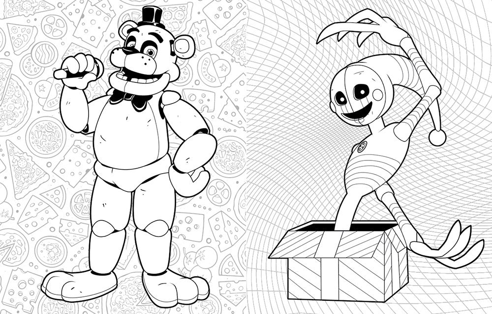 Five Nights at Freddy's Official Coloring Book: An AFK Book | The Perfect Stocking Stuffer!