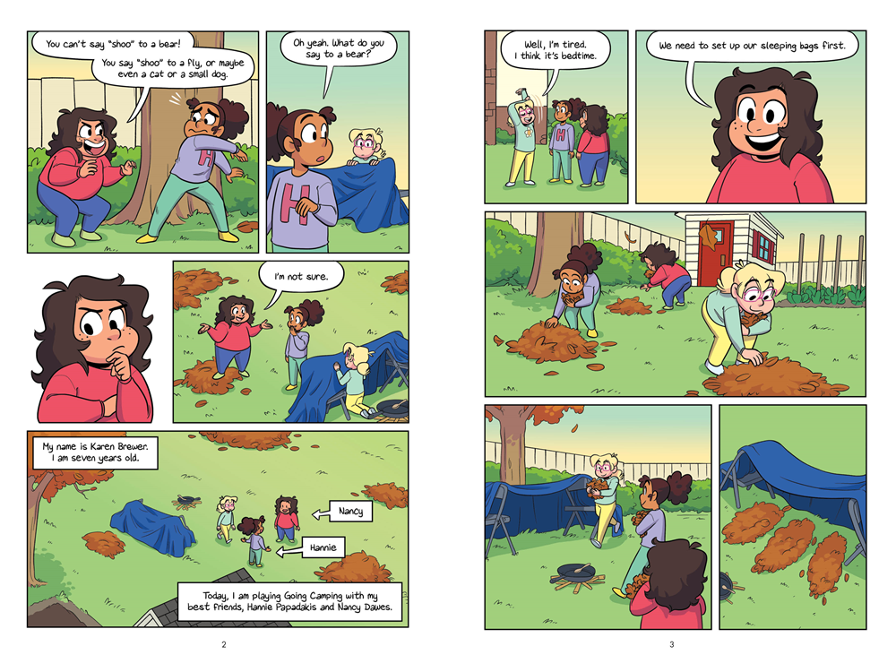 Karen's Sleepover: A Graphic Novel (Baby-Sitters Little Sister #8) (Baby-Sitters Little Sister Graphix)