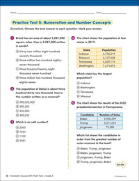 Scholastic Success with Math Tests Grade 5 Workbook