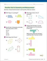 Scholastic Success with Math Tests Grade 5 Workbook