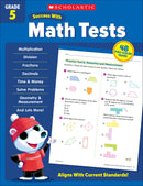 Scholastic Success with Math Tests Grade 5 Workbook