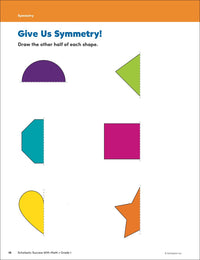 Scholastic Success with Math Grade 1 Workbook