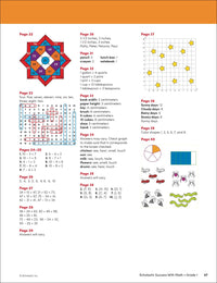 Scholastic Success with Math Grade 1 Workbook