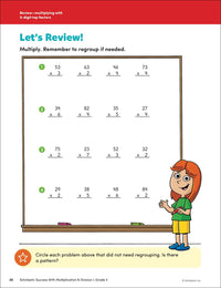 Scholastic Success with Multiplication & Division Grade 3 Workbook