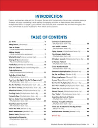 Scholastic Success with Multiplication Facts Grades 3-4 Workbook