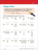 Scholastic Success with Multiplication Facts Grades 3-4 Workbook