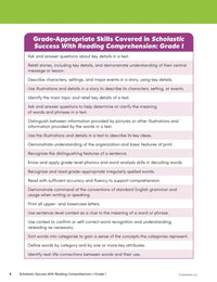 Scholastic Success with Reading Comprehension Grade 1 Workbook