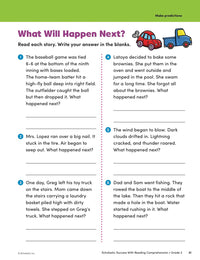 Scholastic Success with Reading Comprehension Grade 2 Workbook