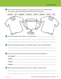 Scholastic Success with Reading Comprehension Grade 5 Workbook
