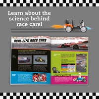 KLUTZ Lego Race Cars STEM Activity Kit, Small