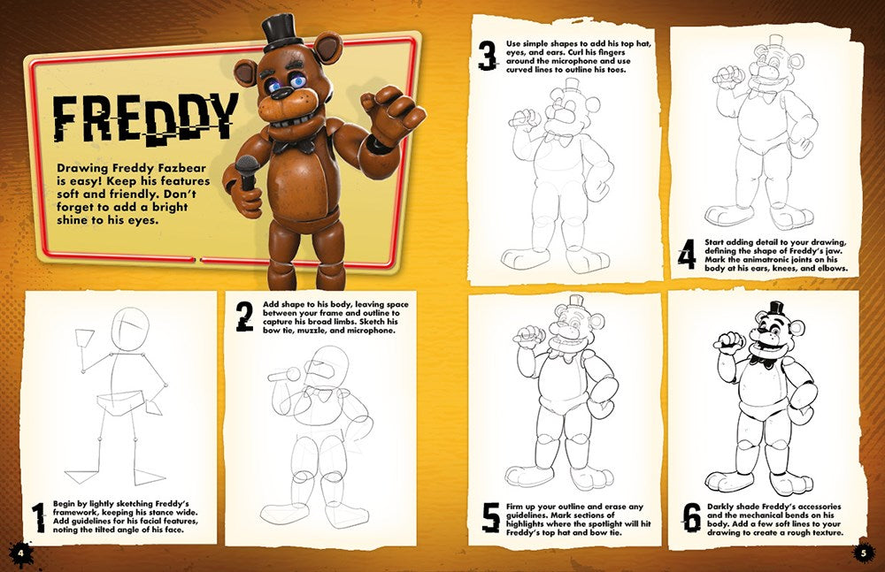 How to Draw Five Nights at Freddy's: An AFK Book