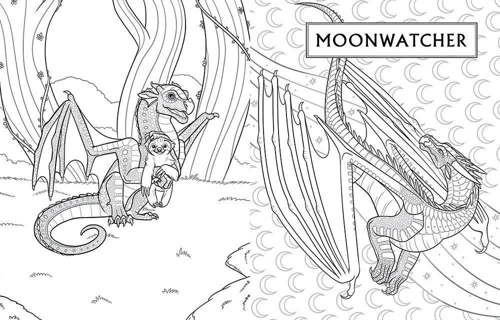 Official Wings of Fire Coloring Book | The Perfect Stocking Stuffer!