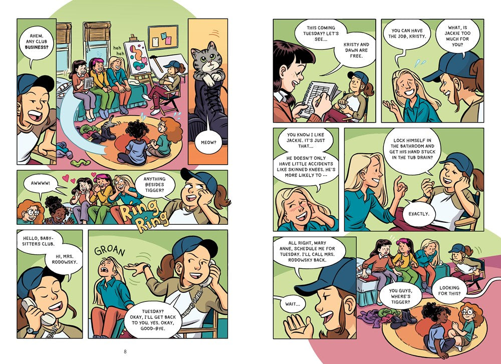 Kristy and the Walking Disaster: A Graphic Novel (The Baby-sitters Club #16)
