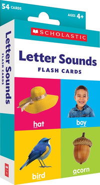 Scholastic Flash Cards: Letter Sounds