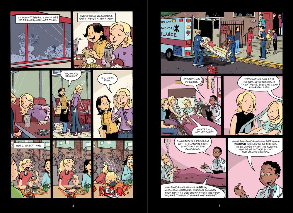 The Truth About Stacey: A Graphic Novel (The Baby-Sitters Club #2) (The Baby-Sitters Club Graphix)