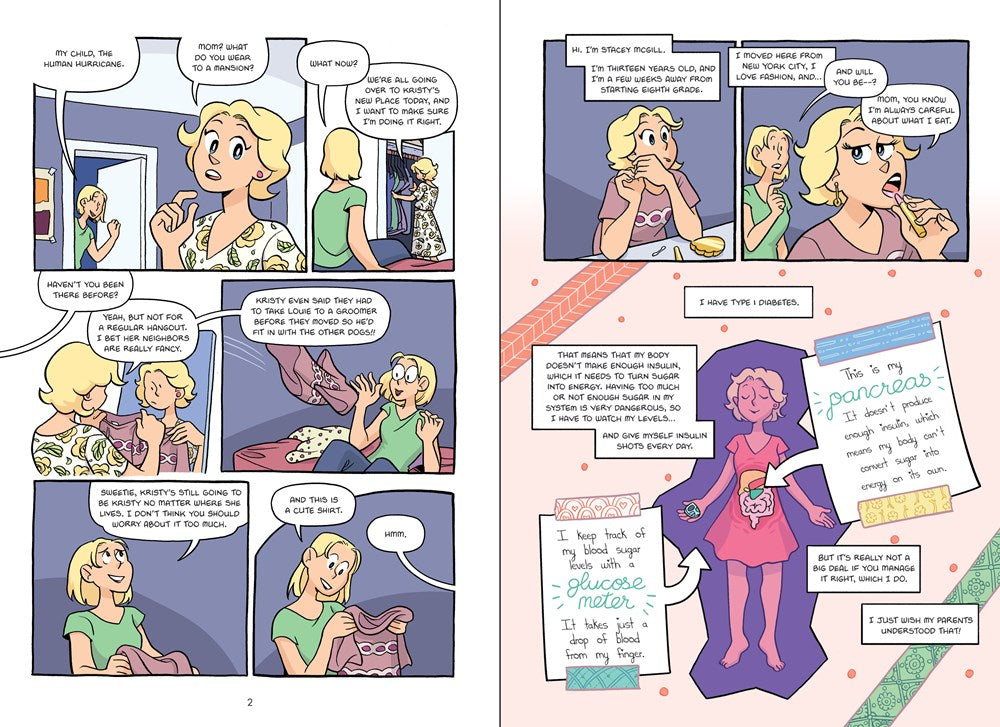 Boy-Crazy Stacey: A Graphic Novel (The Baby-Sitters Club #7) (The Baby-Sitters Club Graphix)