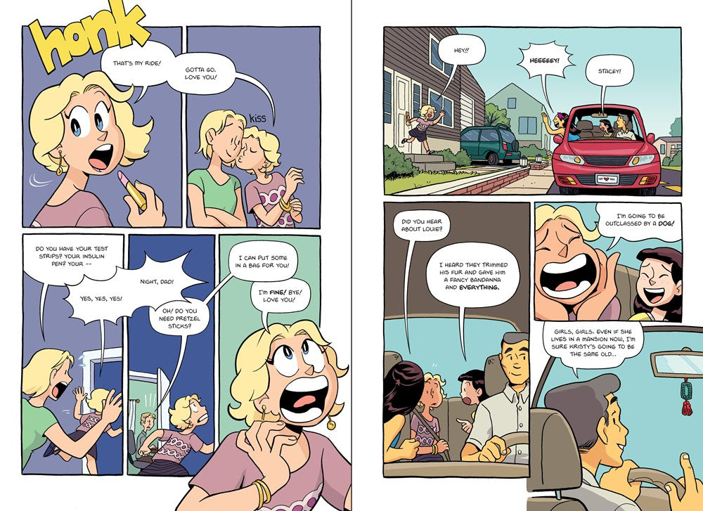 Boy-Crazy Stacey: A Graphic Novel (The Baby-Sitters Club #7) (The Baby-Sitters Club Graphix)