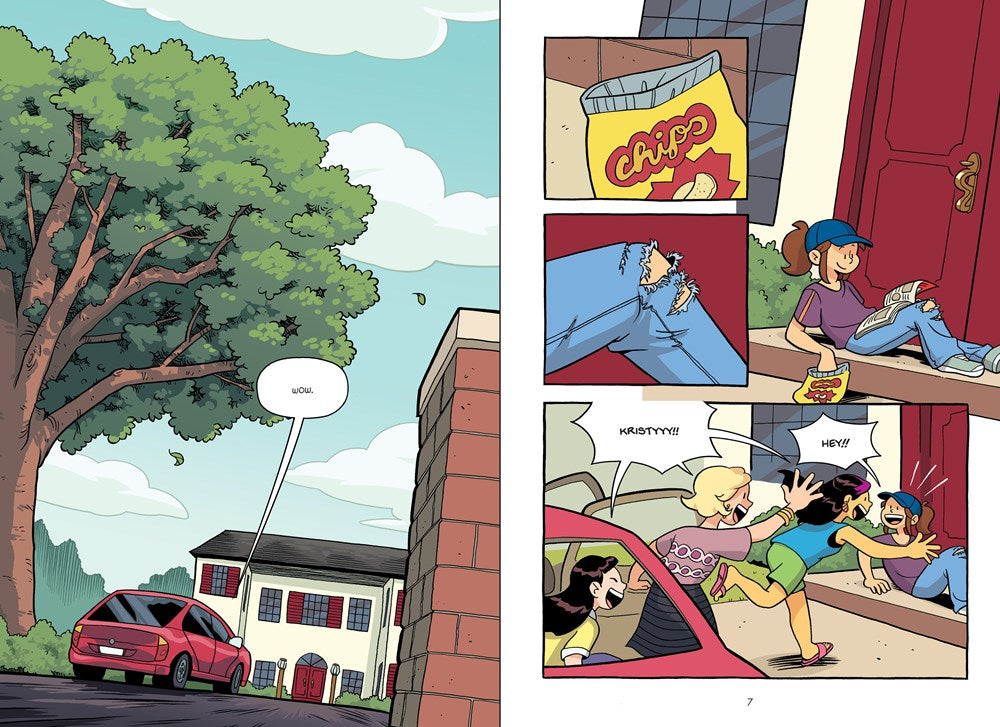 Boy-Crazy Stacey: A Graphic Novel (The Baby-Sitters Club #7) (The Baby-Sitters Club Graphix)