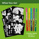 KLUTZ Pokémon Stained Glass Art Craft Kit, Medium