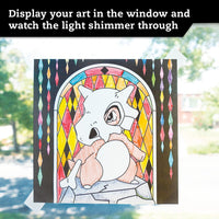KLUTZ Pokémon Stained Glass Art Craft Kit, Medium